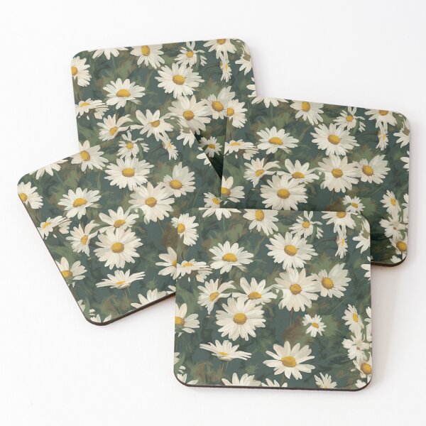 Item preview, Daisy flower pattern Flower collection #16 designed and sold by LollyShineART.
