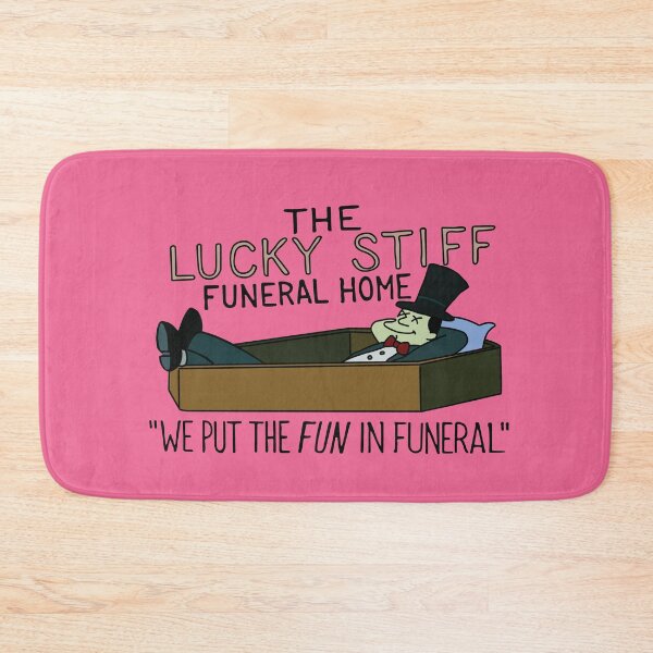 Item preview, The Lucky Stiff Funeral Home designed and sold by REALsaintpetty.