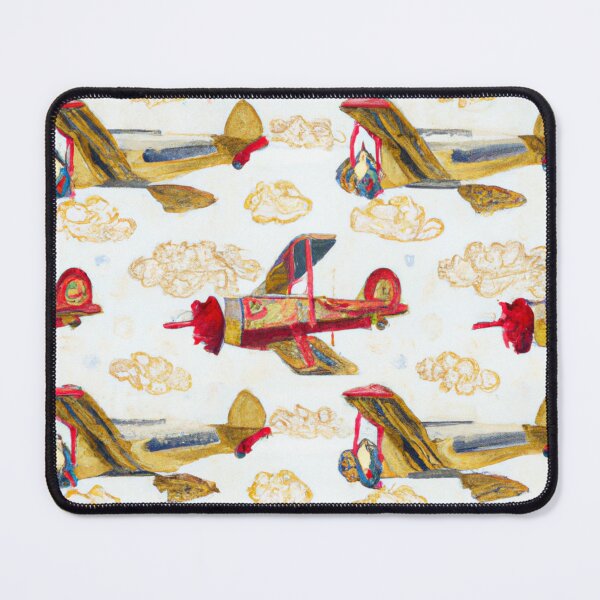 Item preview, Old School Flyer: Yellow Plane Pattern designed and sold by EGeorgia2498.