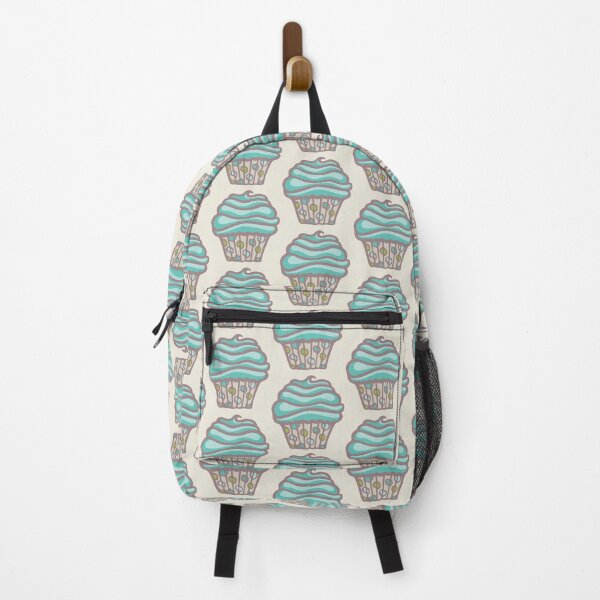 Item preview, POLKA DOT CUPCAKE DREAMS in TURQUOISE BLUE - UnBlink Studio by Jackie Tahara designed and sold by Jackie Tahara of UnBlink Studio.