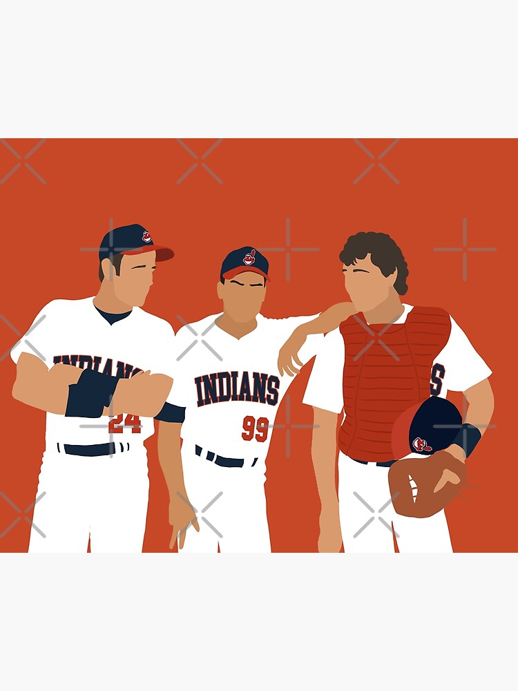 Major League Wild Thing Ricky Vaughn 80s Minimalist Movie 