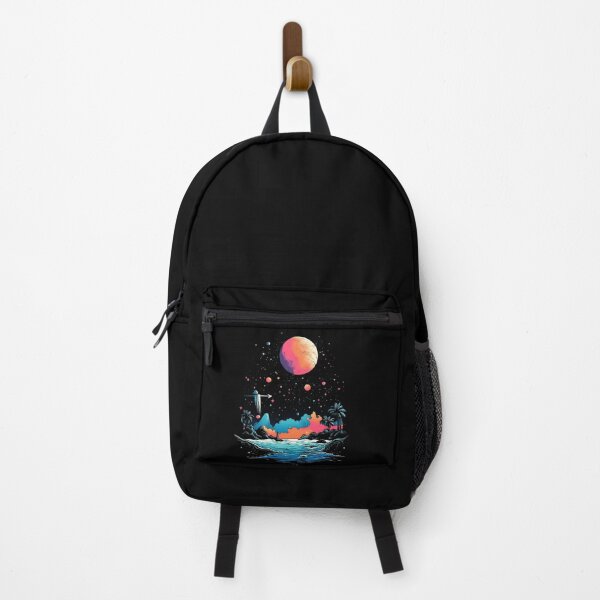 Item preview, Ocean Shore in Space - Serene and Surreal Seascape Design designed and sold by Iryna Servetnyk.