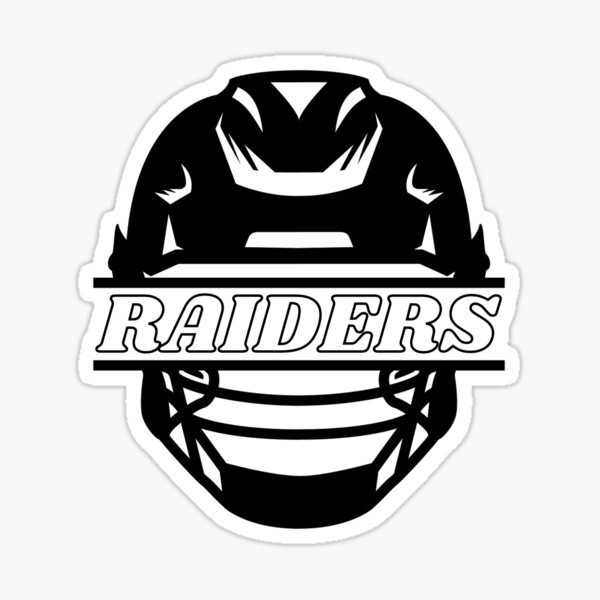 Raiders Stickers Pack 50 Pcs, Las-Vegas Funart Raiders Vinyl Stickers