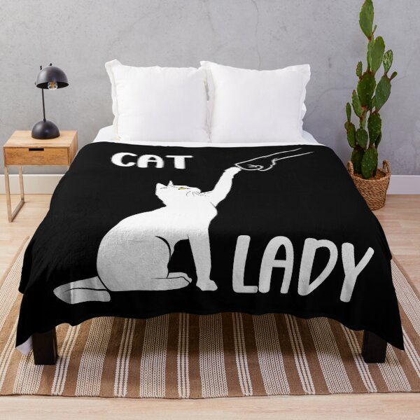 Item preview, Cat Lady Cute Fist Bump Minimalistic Lineart - Funny Cat Lover designed and sold by TheInkElephant.