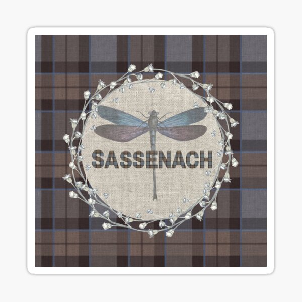 Aperçu de l'œuvre Outlander - Fraser Tartan Kilt Foncé - Sassenach créée et vendue par dealchica.