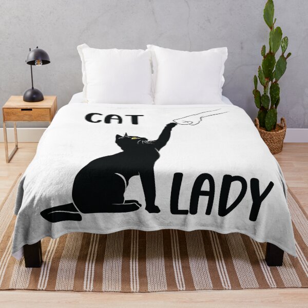 Item preview, Cat Lady Cute Fist Bump Minimalistic Lineart - Funny Cat Lover designed and sold by TheInkElephant.