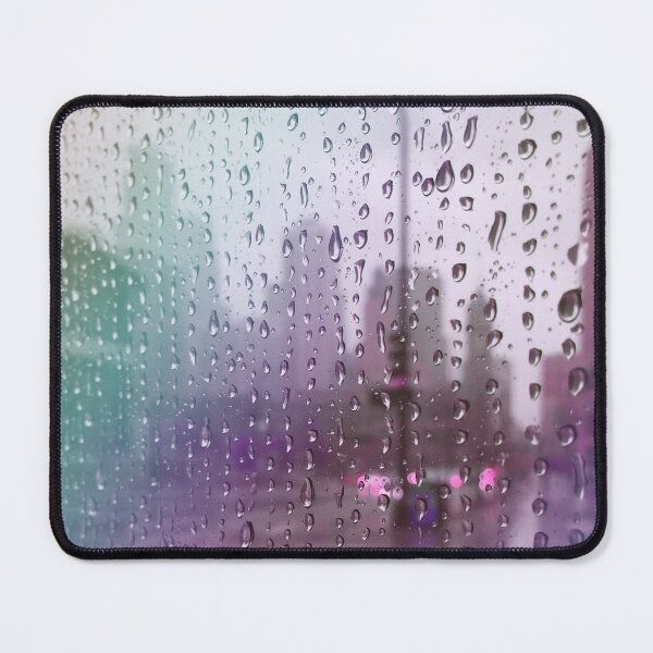 Item preview, Downtown Minneapolis Rain Purple Blue designed and sold by madeadventurous.
