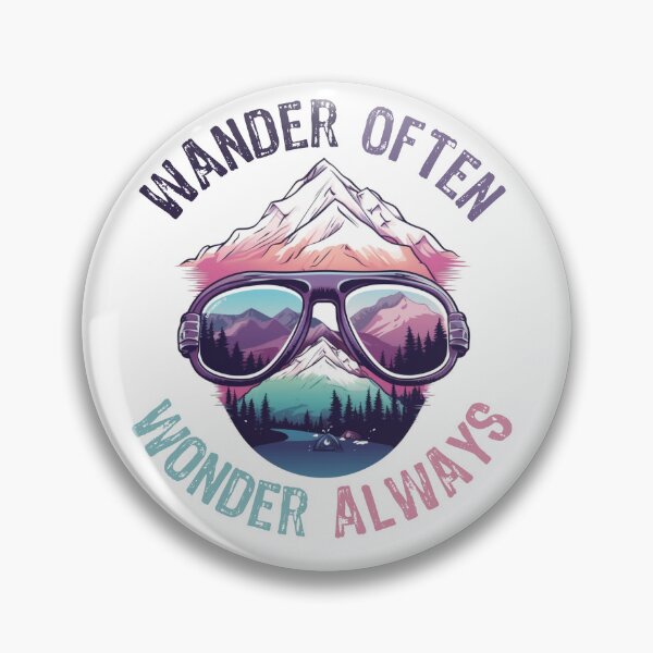 Item preview, Wander often wonder always designed and sold by DarkwoodLab.