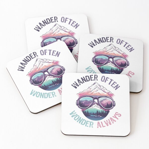 Item preview, Wander often wonder always designed and sold by DarkwoodLab.