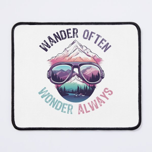 Item preview, Wander often wonder always designed and sold by DarkwoodLab.