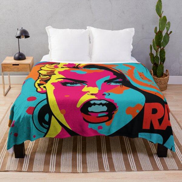 Item preview, Woman's face, pop art designed and sold by juancbp60.