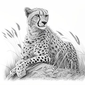 How to Draw a Cheetah (Cartoon) VIDEO & Step-by-Step Pictures