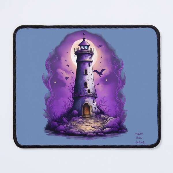Item preview, Colurful Lighthouse at Sea V1 designed and sold by neonbloodart.
