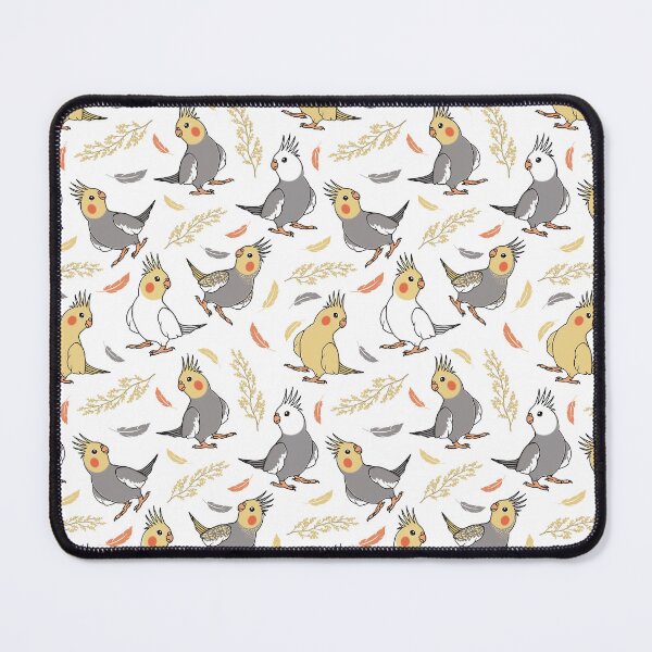 Item preview, Cute Cockatiel Pattern designed and sold by OllieSuzieSunny.