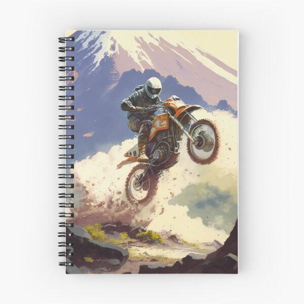 Item preview, Motocross jumping over rocks designed and sold by SaMoJu.