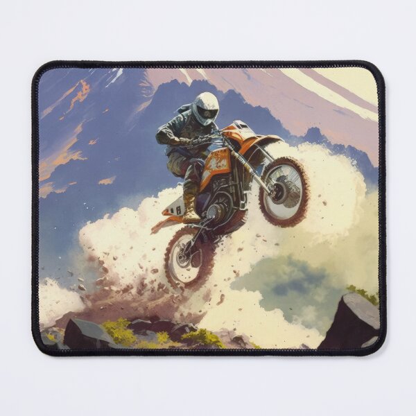 Item preview, Motocross jumping over rocks designed and sold by SaMoJu.