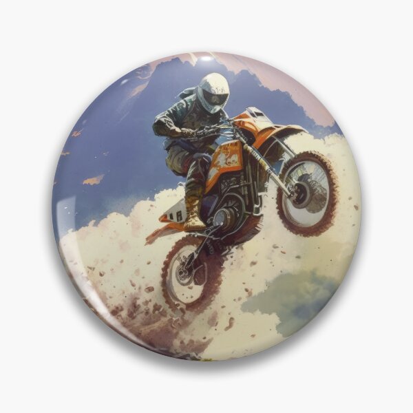 Item preview, Motocross jumping over rocks designed and sold by SaMoJu.