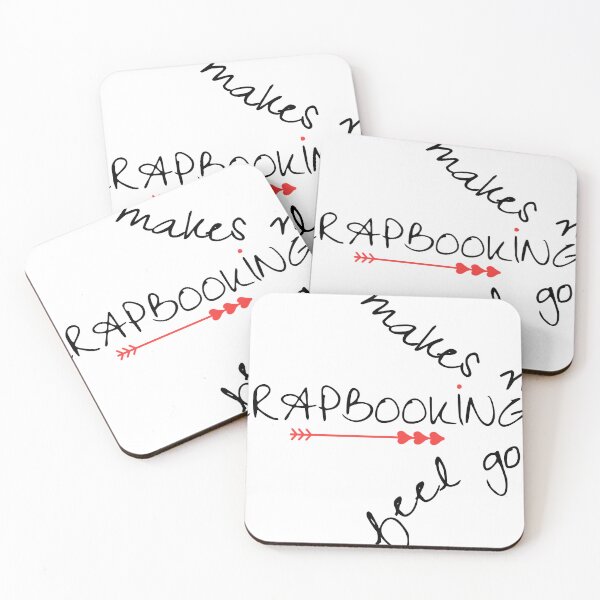 Artikelvorschau, Scrapbooking gibt mir ein gutes Gefühl. Scrapbooking-Geschenk entworfen und verkauft von jimagine.