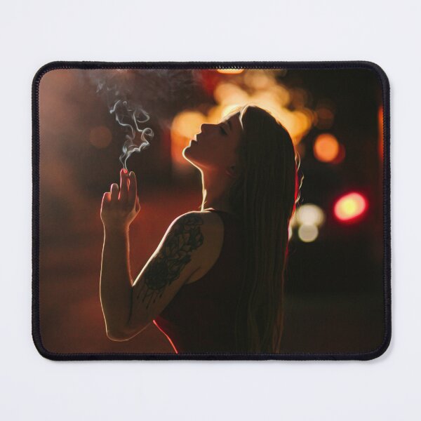 Item preview, girl in the street with a cigarette designed and sold by Absentia Design.