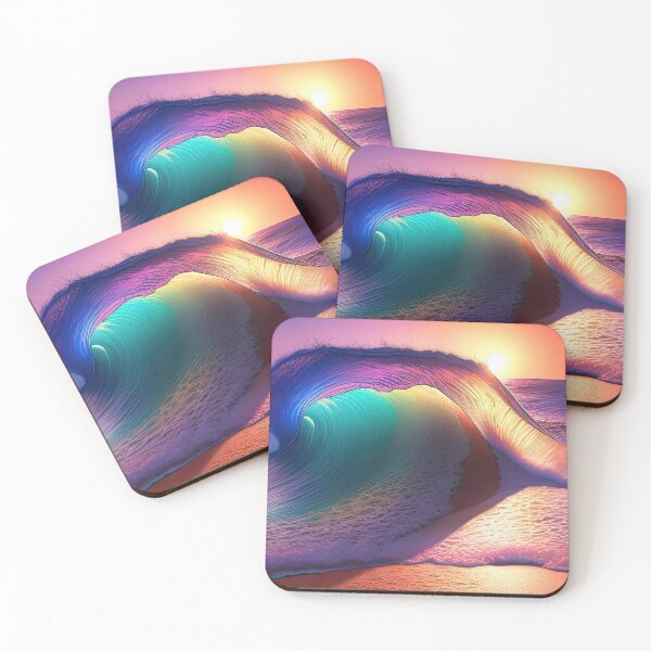 Item preview, Multicolor Beach Wave designed and sold by InspiredStyleCo.