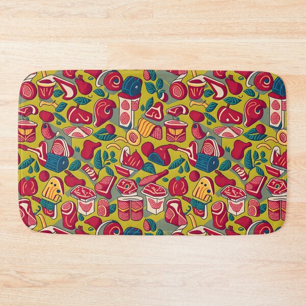 Item preview, Italian food, foods of the world, vector pattern designed and sold by MudbloodStore.