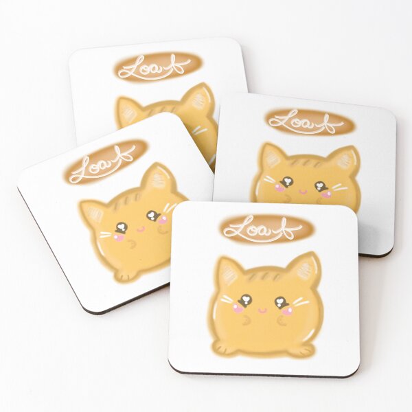 Item preview, Loaf the Bread Kitty designed and sold by BubbleFluffCo.