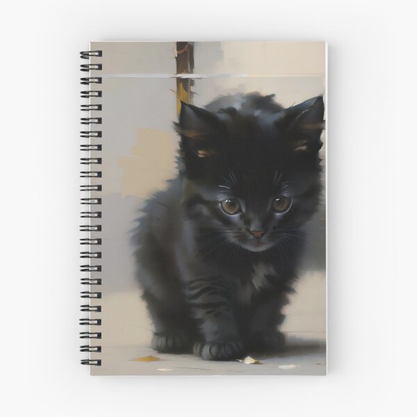 Item preview, Feline Elegance: A distinguished kitty oil painting designed and sold by KH-GardenEden.