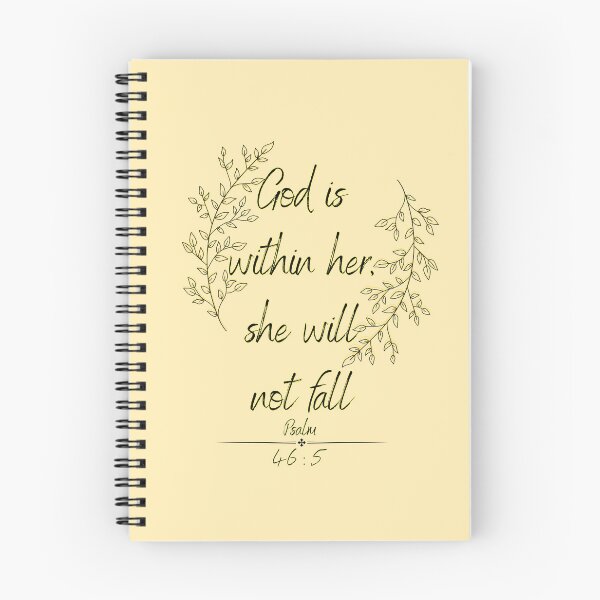 Item preview, God is within her, she will not fall Psalm 46:5 designed and sold by Hailow.