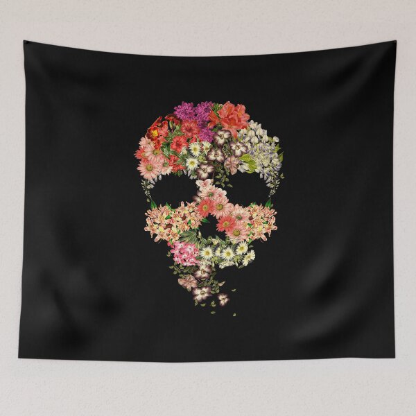 Item preview, Skull Floral Decay by Tobe Fonseca designed and sold by Tobe Fonseca®.