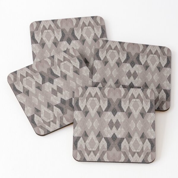 Item preview, aged geometric pastel colors designed and sold by ErhanArt.