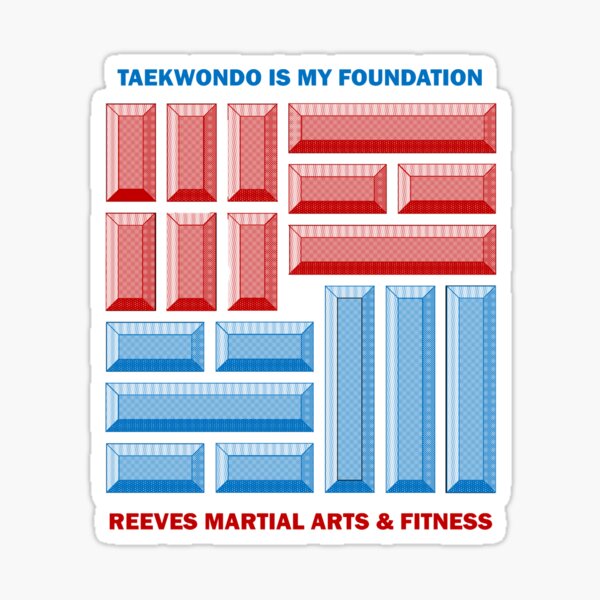 TaeKwonDo Foundation Sticker