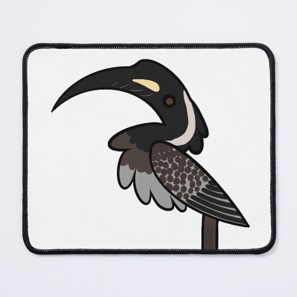 Item preview, Male African Grey Hornbill designed and sold by GhostoftheSea.