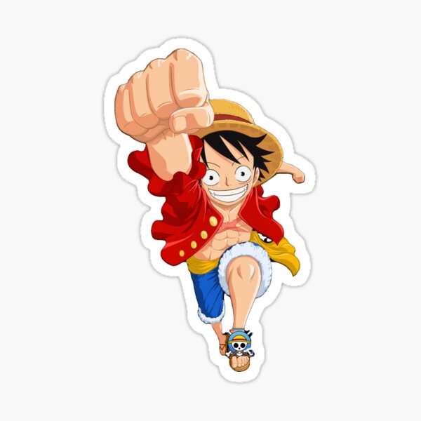 Monkey D Luffy  Sticker for Sale by Aftertomorrow