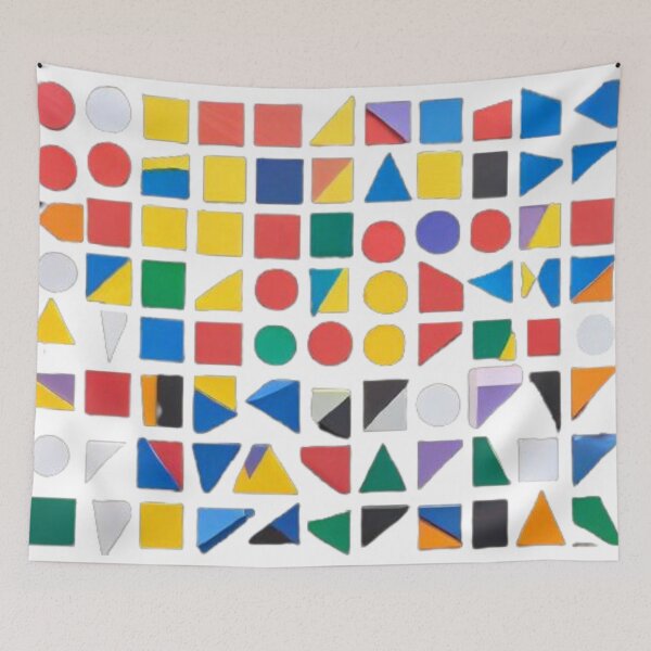 Item preview, geometric shapes of various colors  designed and sold by JaroDesign2023.