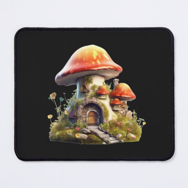 Item preview, Fantasy little mushroom house designed and sold by CRAZY&ART.
