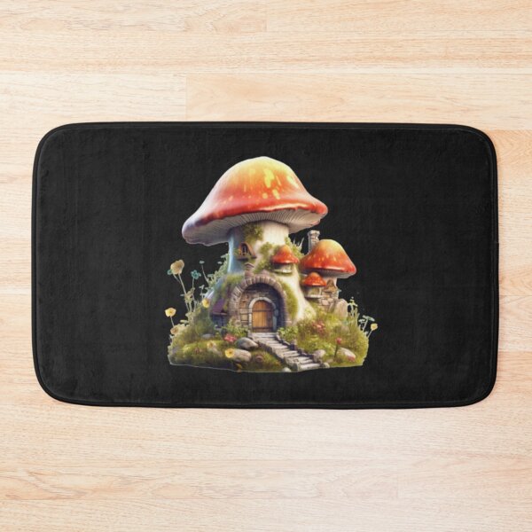 Item preview, Fantasy little mushroom house designed and sold by CRAZY&ART.