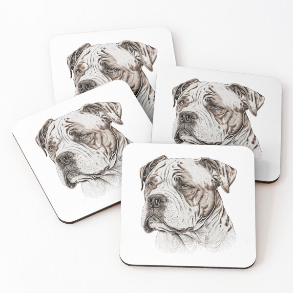 Item preview, American Bulldog designed and sold by Graffeine Art.