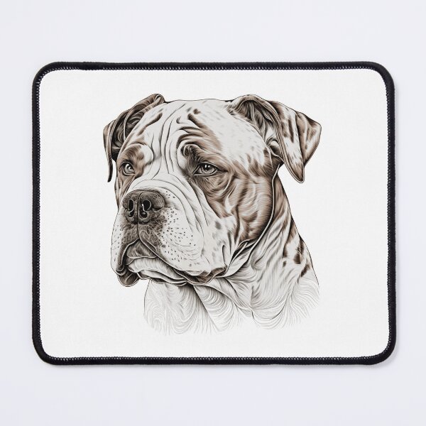 Item preview, American Bulldog designed and sold by Graffeine Art.