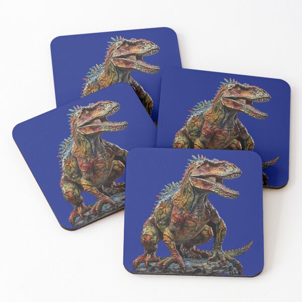 Artikelvorschau, Bunter Fleischfresser Dino entworfen und verkauft von DavisDesigns79.