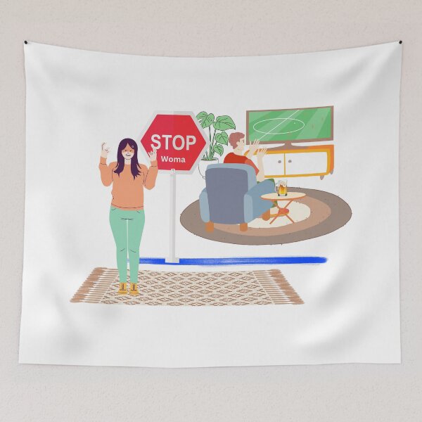 Item preview, Stop woman designed and sold by Dwarf7.