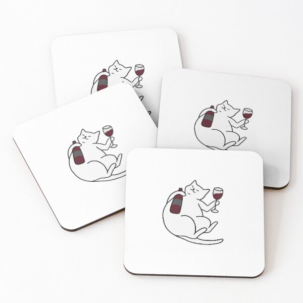 Item preview, Drunk cat designed and sold by niceghost.