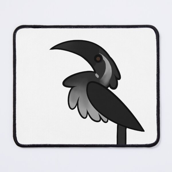 Item preview, Female Black Dwarf Hornbill designed and sold by GhostoftheSea.