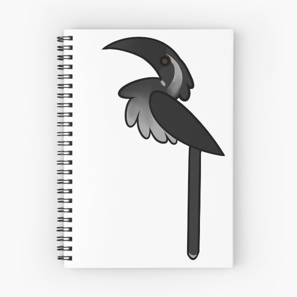 Item preview, Female Black Dwarf Hornbill designed and sold by GhostoftheSea.