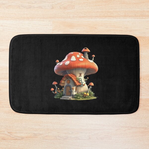 Item preview, Fantasy little mushroom house designed and sold by CRAZY&ART.