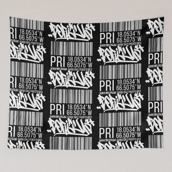 Item preview, Juana Díaz, PR (white) designed and sold by ICYMI-DZNS.