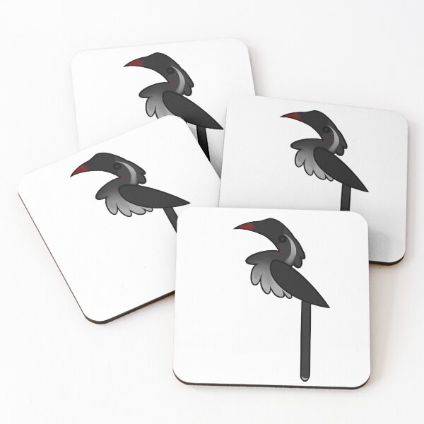 Item preview, Male Black Dwarf Hornbill designed and sold by GhostoftheSea.