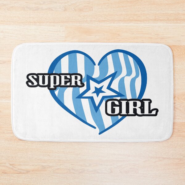 Item preview, Super girl blue heart with star designed and sold by drsaver.