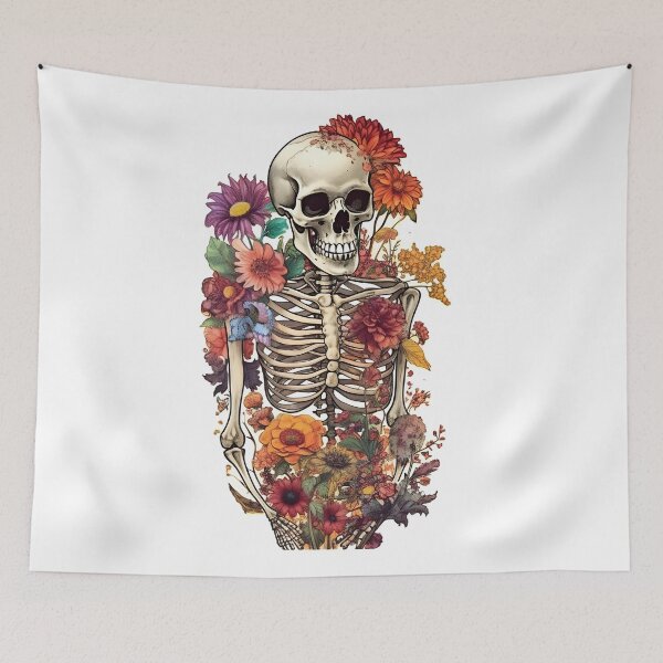 Item preview, Behold the Beautiful Botanical Bones of this Skeleton designed and sold by HiddenPassions.