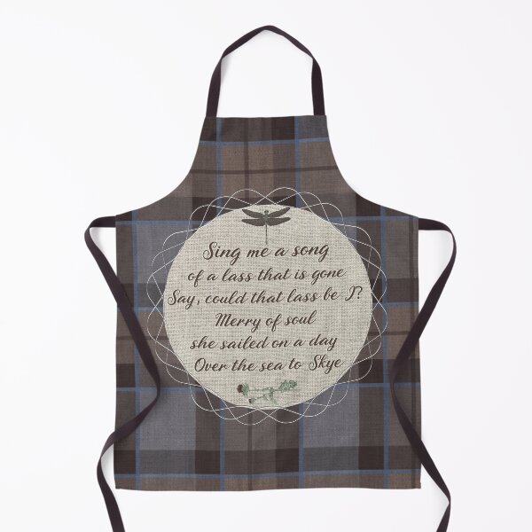 Item preview, Outlander Song - Fraser Tartan Kilt Dark - Elements - Brown designed and sold by dealchica.