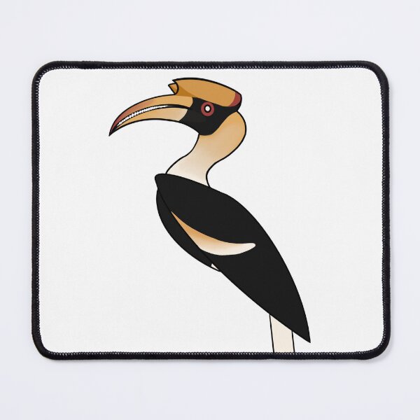 Item preview, Female Great Indian Pied Hornbill designed and sold by GhostoftheSea.